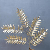Artificial Flower with Golden Leaf Fake Flowers